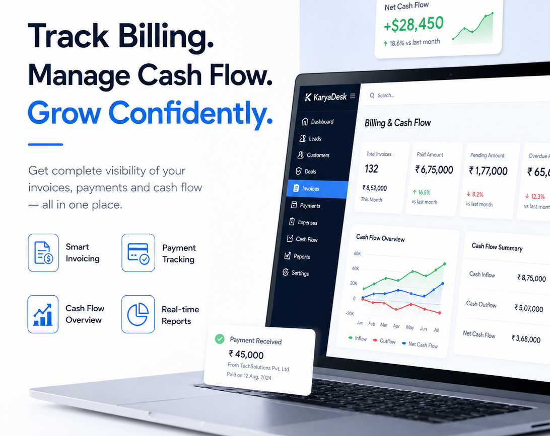 Invoice and billing view